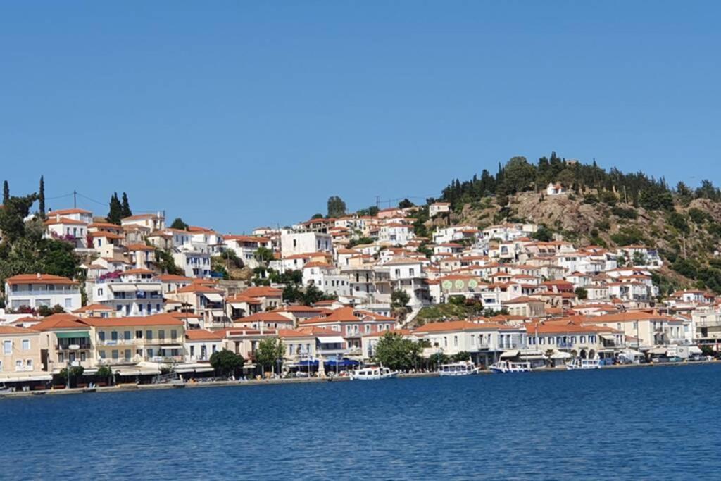 Aegean Summer House Порос Экстерьер фото